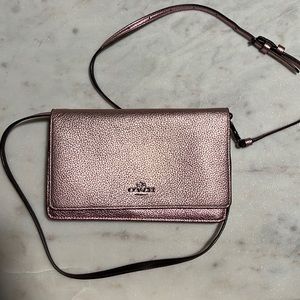 Coach crossbody wallet